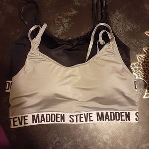 NWOT Women's 2 Pack Steve Madden Sports Bras.
